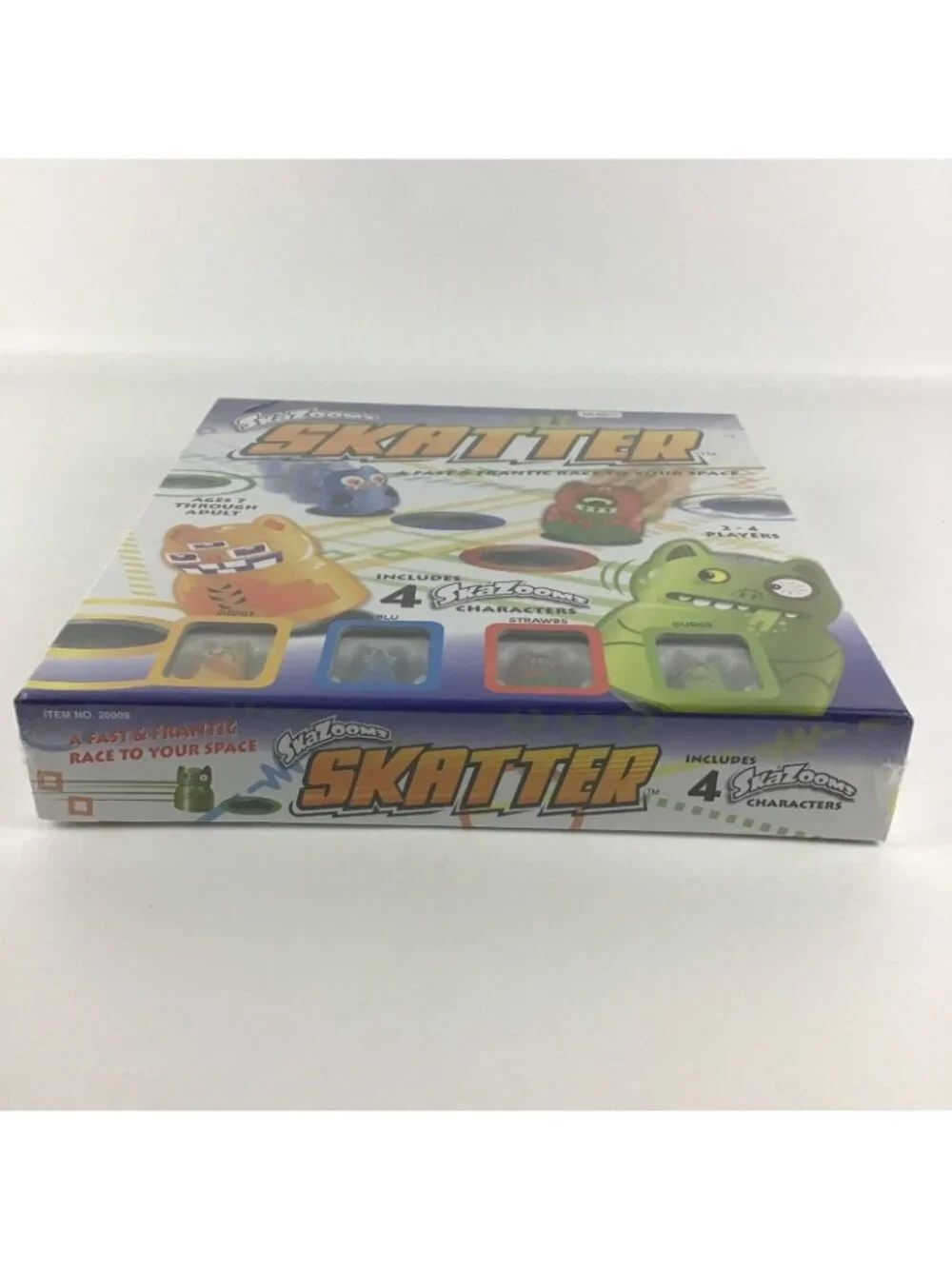 SkaZooms Skatter Fast Frantic Race To Your Space Family Fun Board Game New